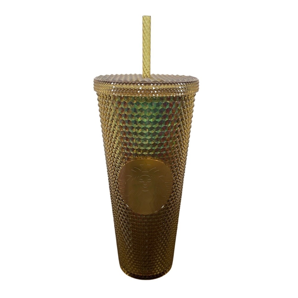 Starbucks Disney World 50th Anniversary Gold Studded Venti Tumbler 24oz - Picture 2 of 5